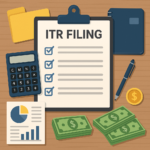 step-by-step guide for Income Tax Return (ITR) filing process in India for Assessment Year (AY) 2025-26 (Financial Year 2024-25)