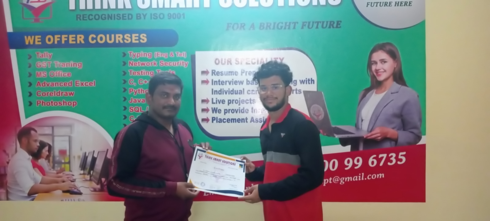 Certificate Presentation 📜