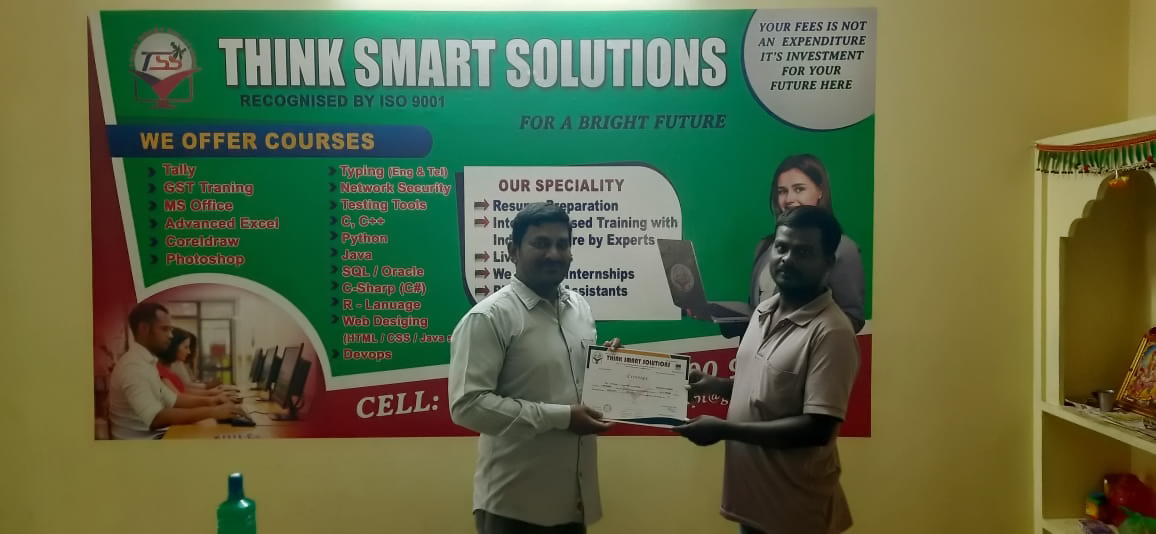 Certificate Presentation 📜