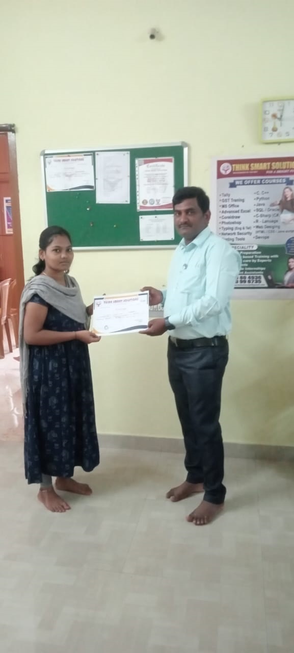 Certificate Presentation 📜