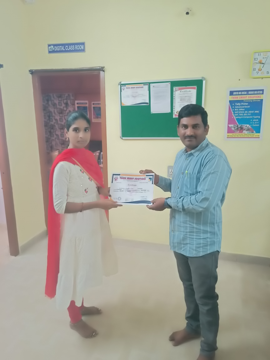 Certificate Presentation 📜